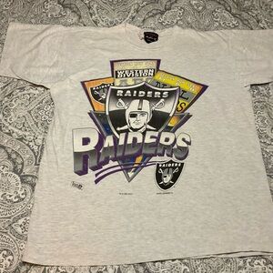 Vintage Los Angeles raiders xl shirt magic Johnson tee
